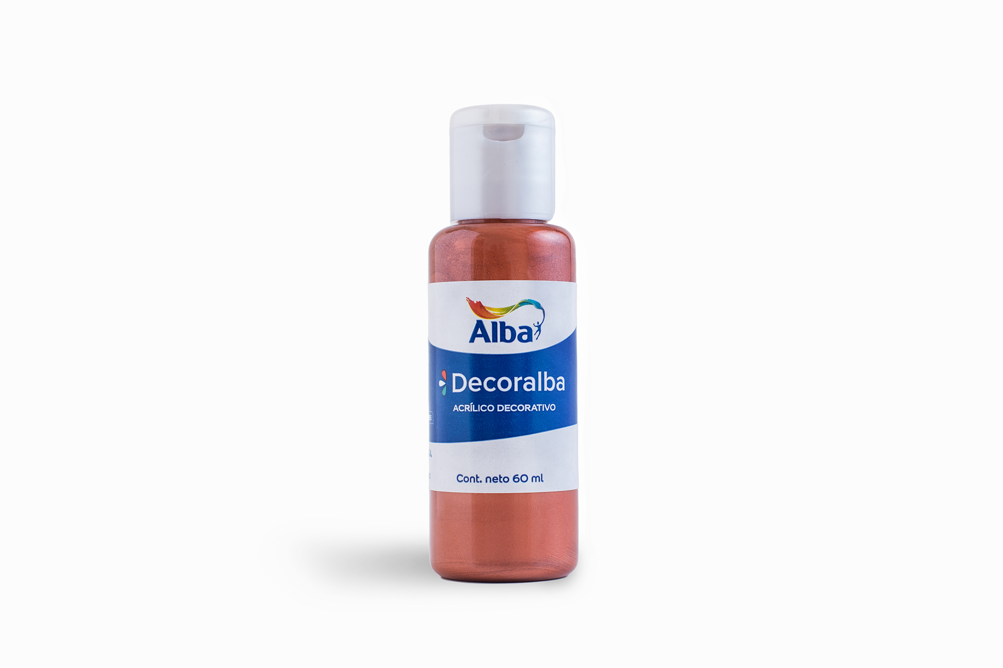 Acrilico decorativo alba 60cc cobre 476 - 60ML - Alba Artística